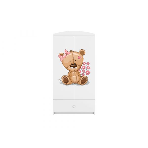 Kocot Kids Roupeiro Babydreams Teddybear Flowers White