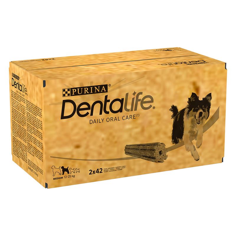 PURINA Dentalife Bâtonnets à mâcher pour chien de taille moyenne (12-25 kg)