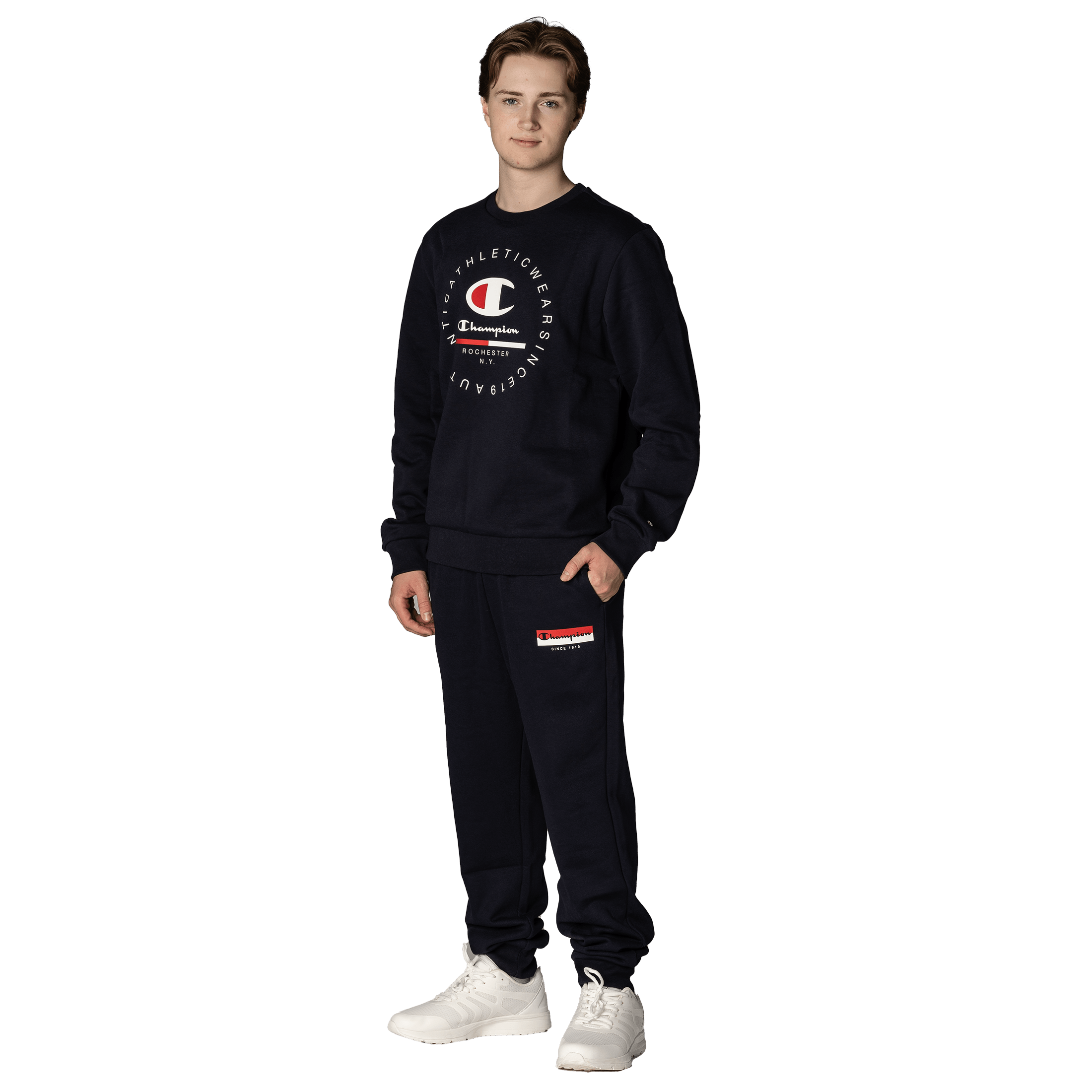 Champion Crewneck Sweatshirt - Fritid og bomull
