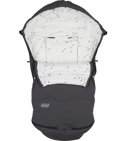 Voksi Fußsack - Explorer - 105 cm - Grey/Fliegend