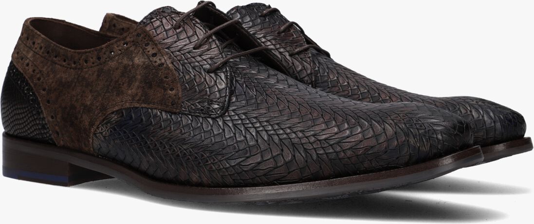 FLORIS VAN BOMMEL bruine floris van bommel nette schoenen sfm-30161