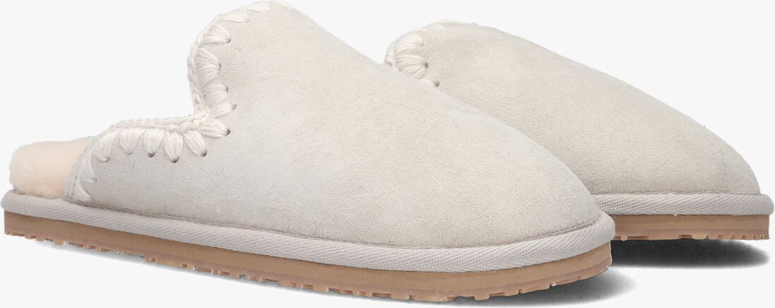 MOU zilveren mou pantoffels slipper eskimo