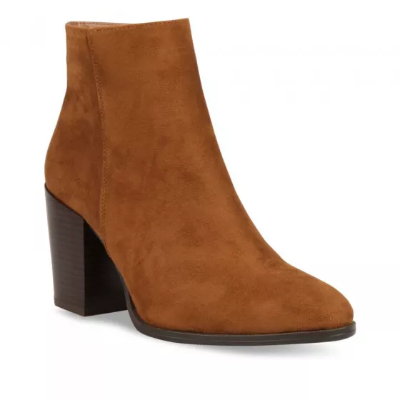 Bottines COGNAC SINEQUANONE