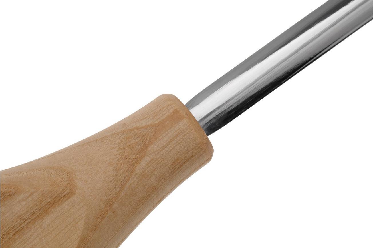 BeaverCraft Palm Chisel P8-08 Straight Rounded Sweep No. 8, 8 mm, handguts