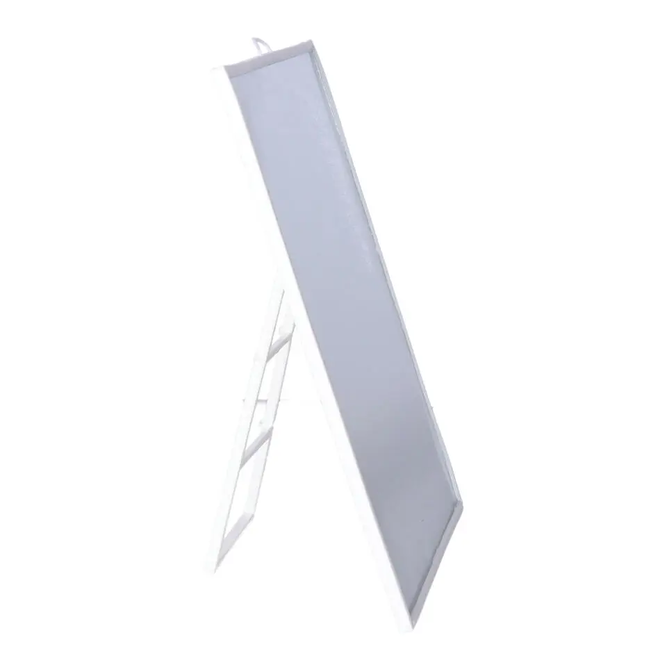 Tendance Make-up spiegel - wit - kunststof - 23 x 17 cm
