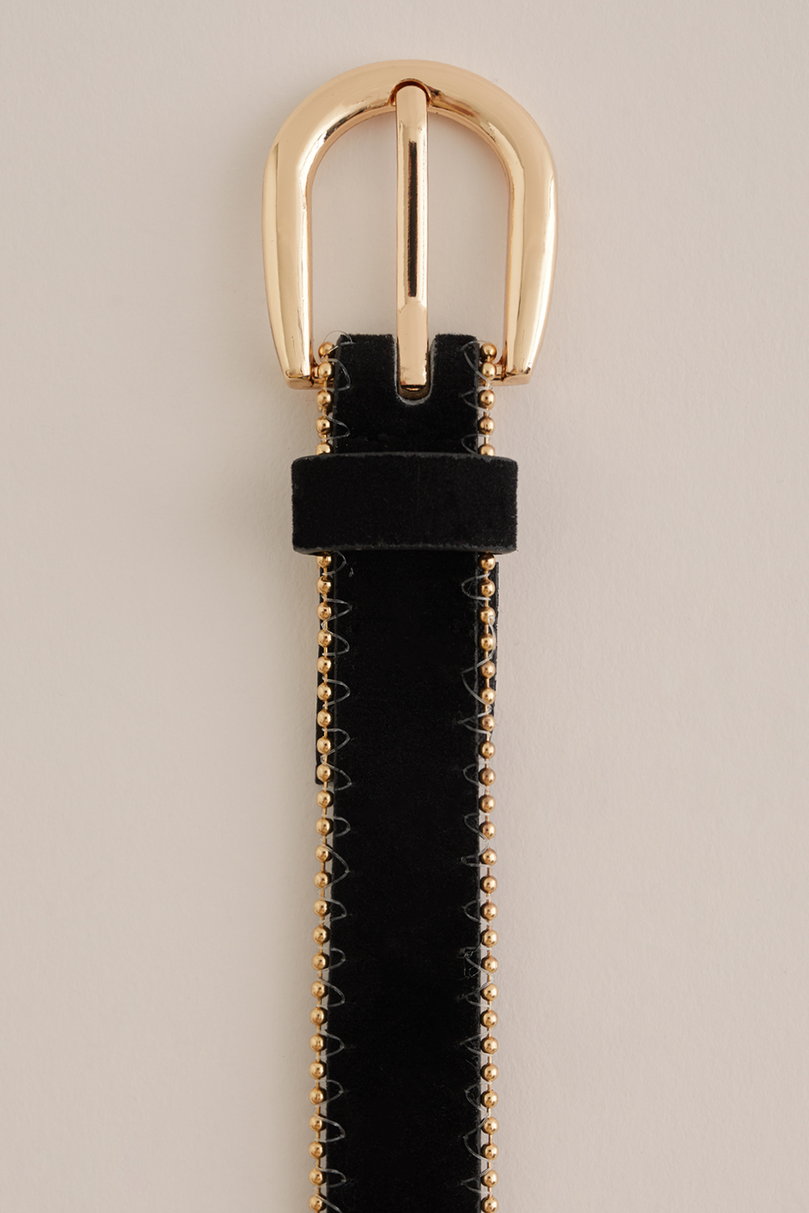 ceintuur met metaaldetails WE Fashion Zwart
