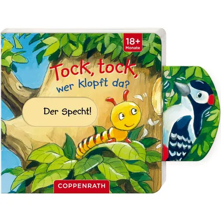 Coppenrath Mini-Pappe mit SchiebernTock, tock, wer klopft da?