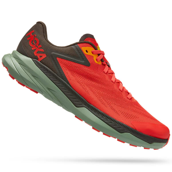 Chaussure trail HOKA ONE ONE ZINAL FIESTA/BLACK OLIVE