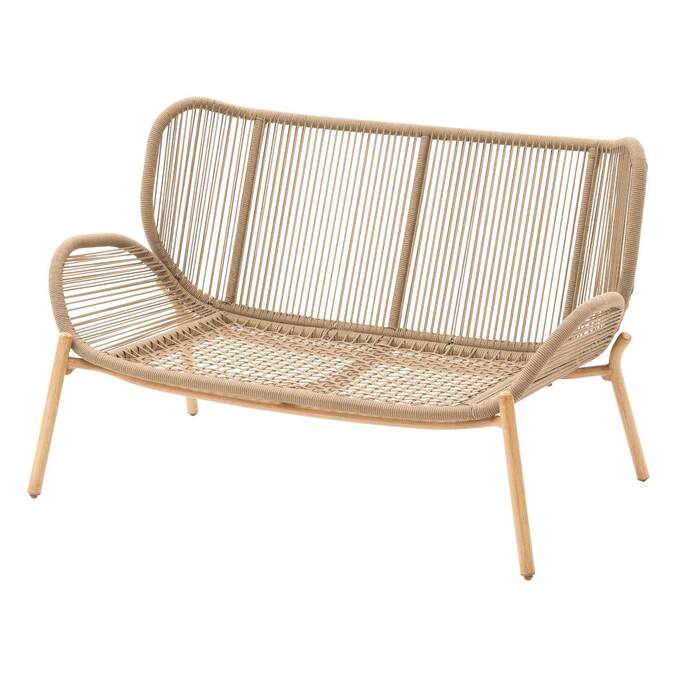 Canapé de jardin MELOANE Beige