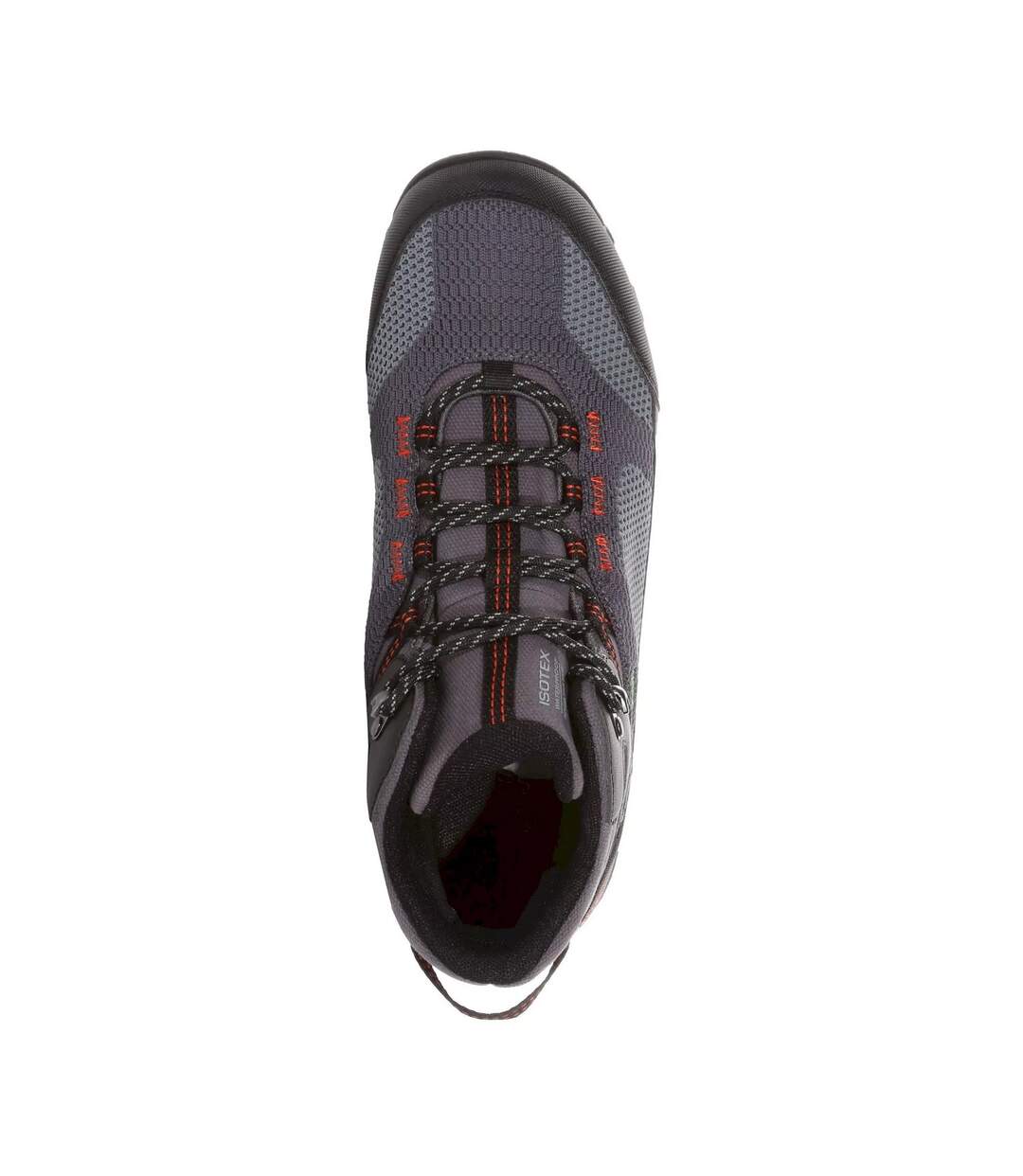 Regatta - Bottines de marche BLACKTHORN EVO - Homme (Gris foncé / Rouge orangé) - UTRG8429