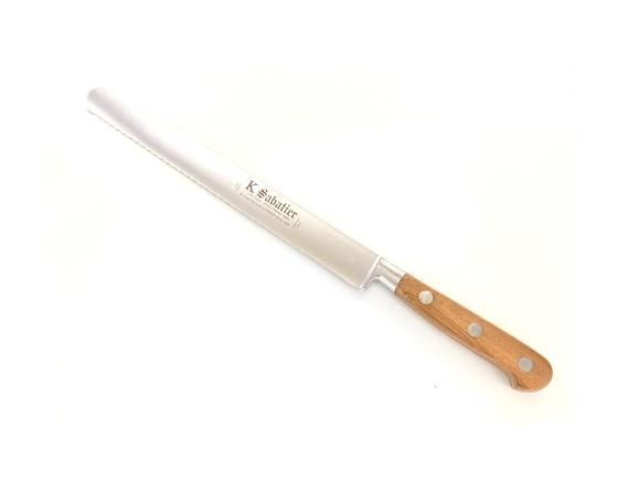 Jambon 25 cm à dents - Manche Olivier Couteaux de cuisine professionnel