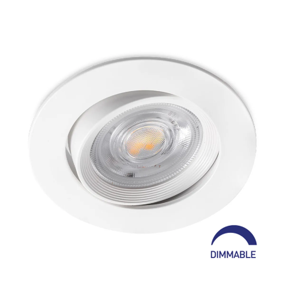 BRAYTRON Spot LED 3en1 - Rond Blanc