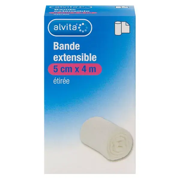 Faixa Elástica Alvita 5cm x 4m (1 unidade)