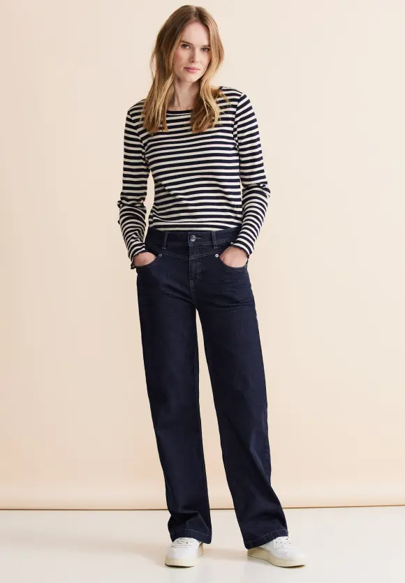 Casual Fit Jeans - indigo rinsed wash