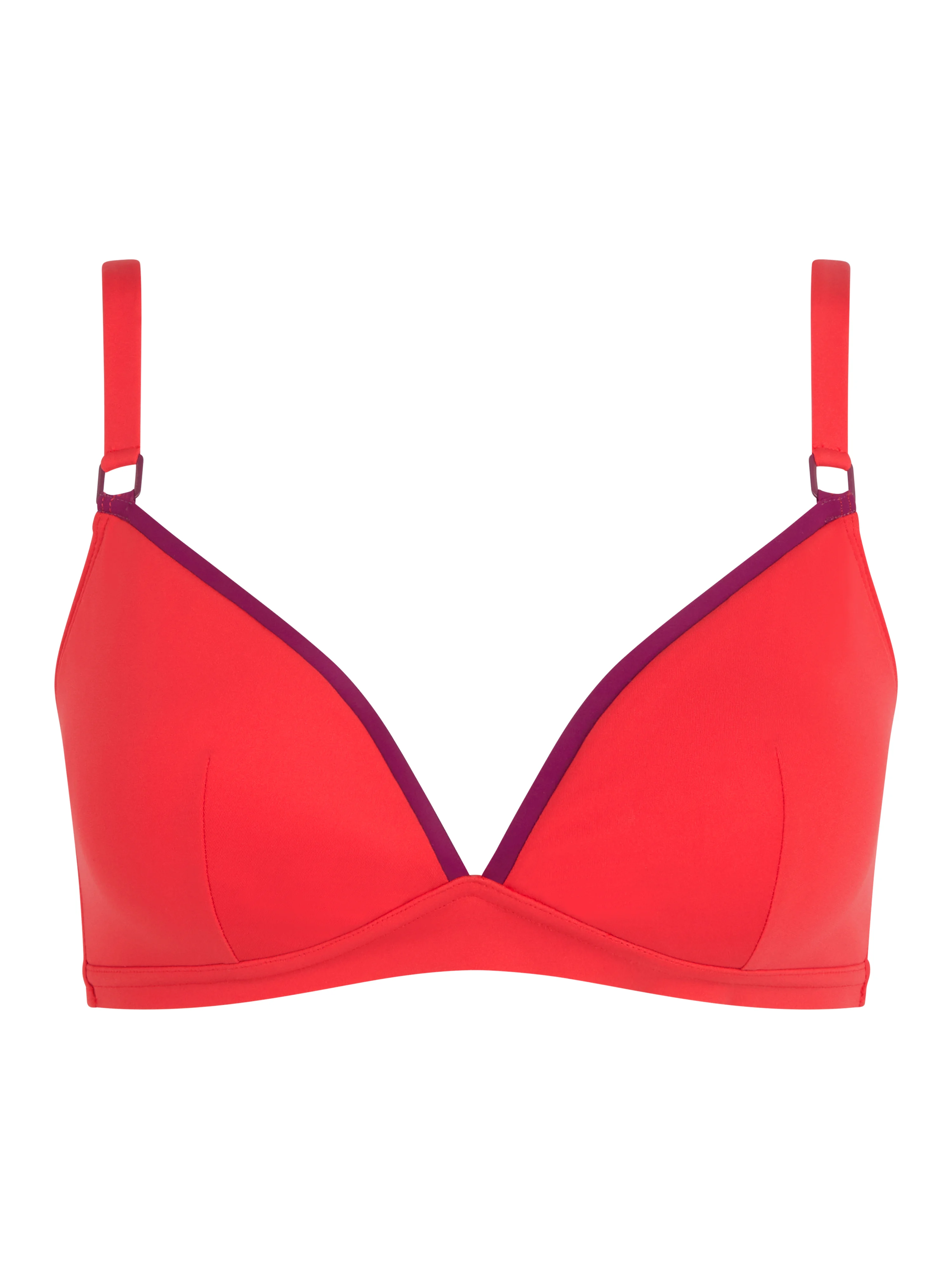 AUTHENTIC - Haut de maillot de bain triangle coques spacer bretelles multi-positions | Multicolore