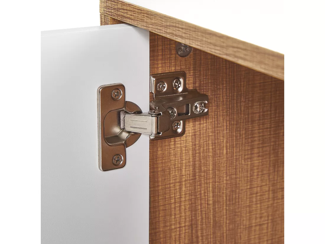 Armoire NUEVA 62 cm Marron clair/blanc
