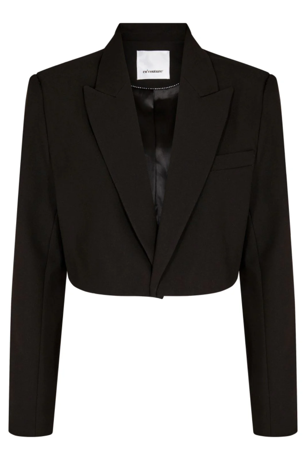 Co´Couture Volacc Crop Blazer 96 black