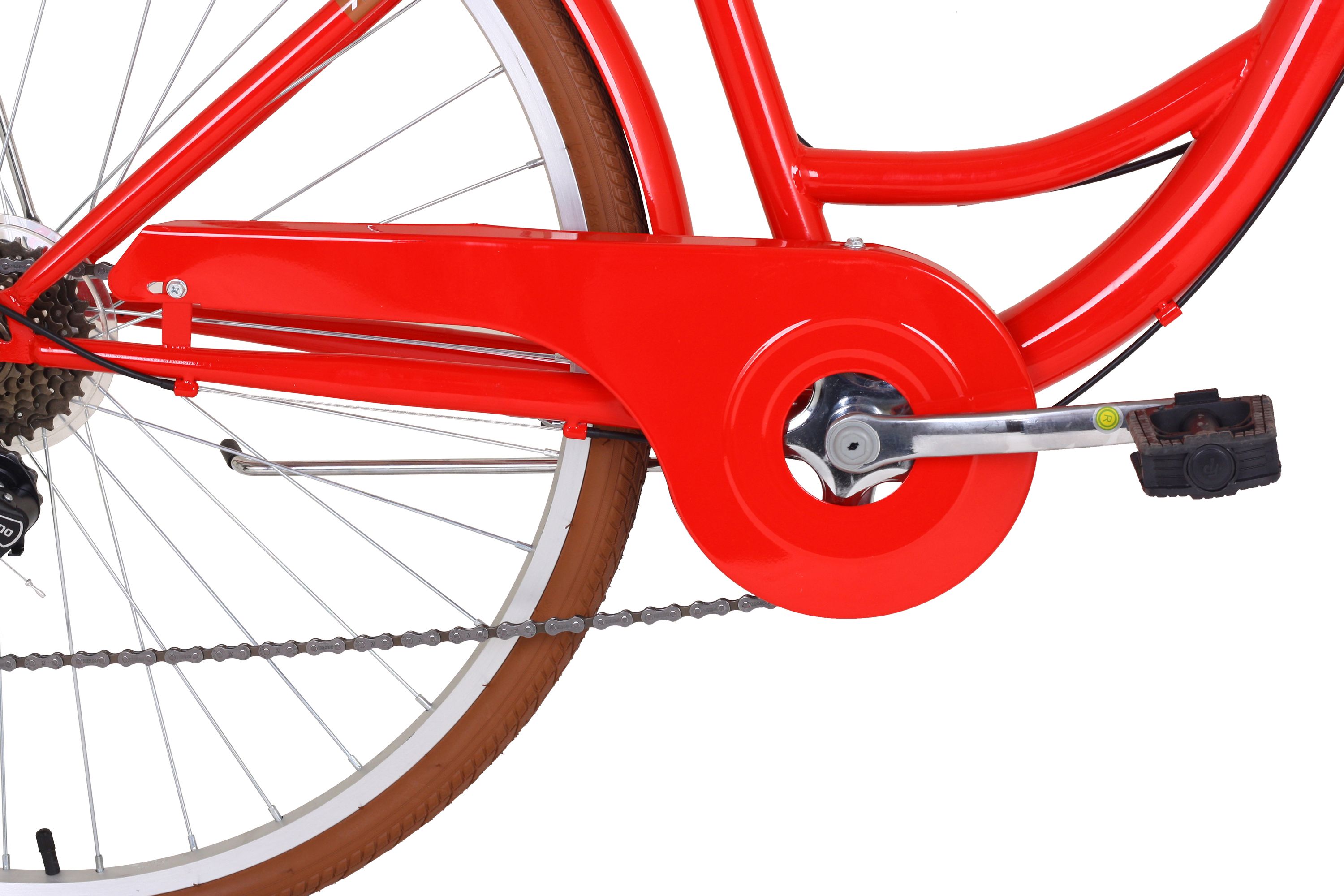 Citybike Damen Velo CANDY rot