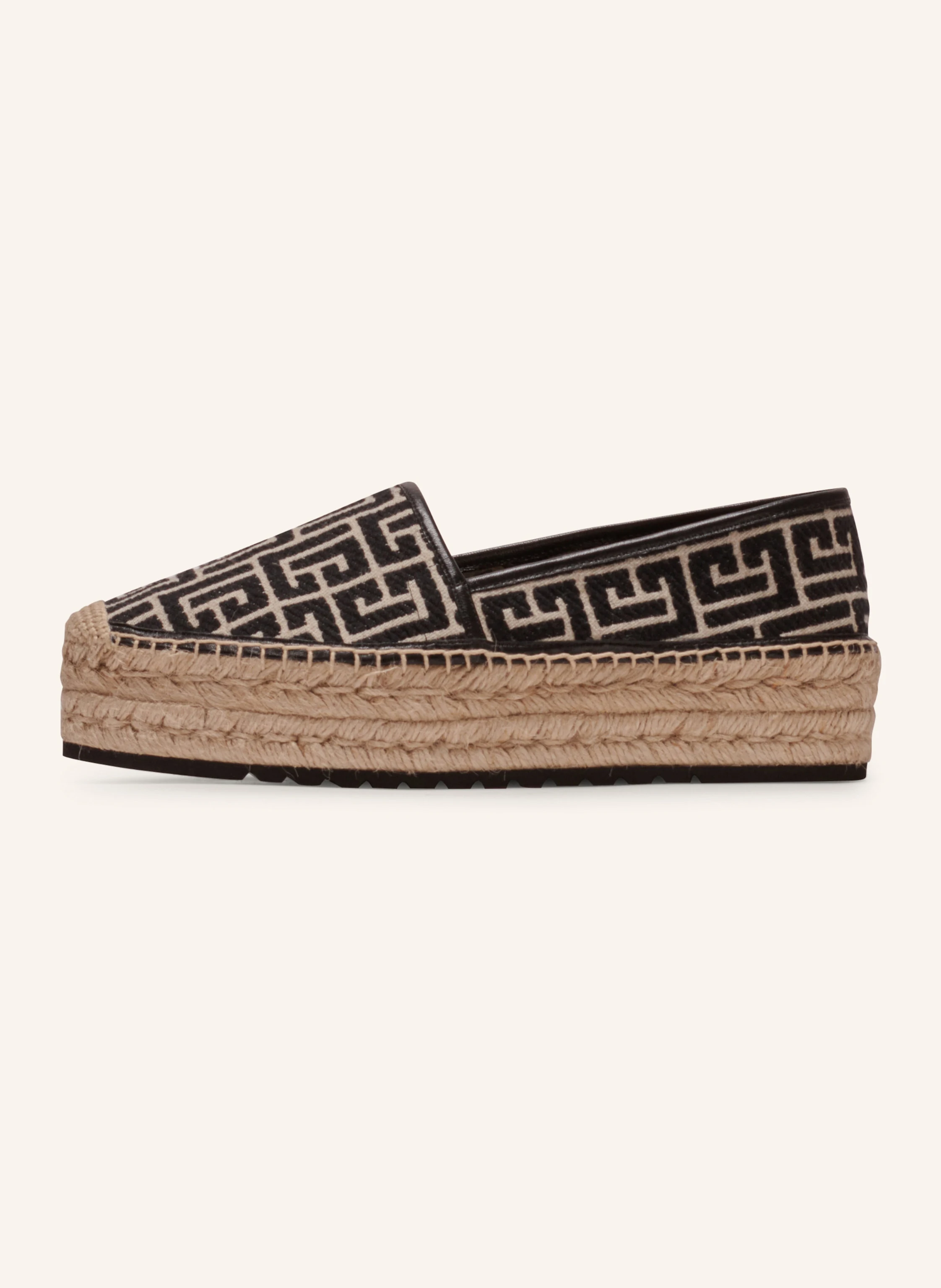 BALMAIN Espadrilles Alex mit Jacquard-Monogramm