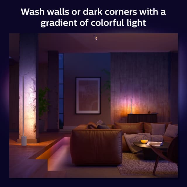 Philips Hue Gradient Signe bordlampe (hvid)