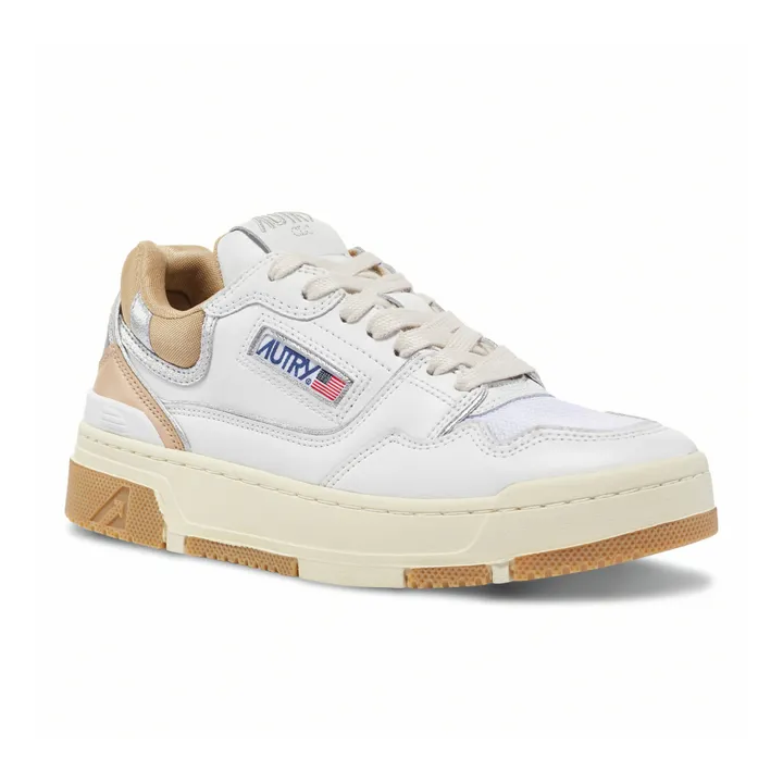 Autry Baskets CLC Low Cuir Bicolore | Brun