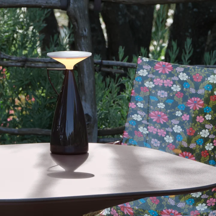 Kartell - Camomille Akku-Leuchte (LED), petrol