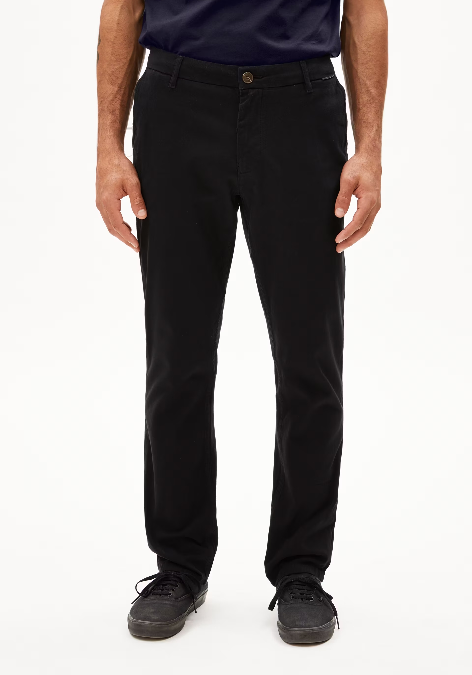 Armedangels Herrenhose Aaster Black