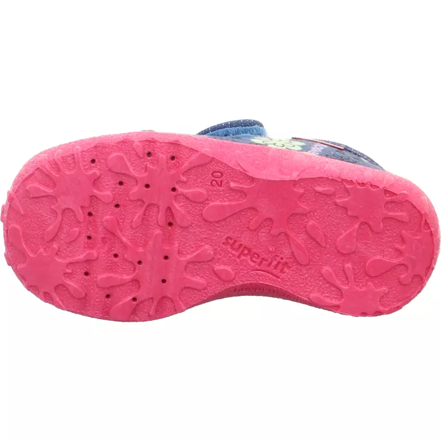 superfit Hausschuh Spotty blau (mittel)