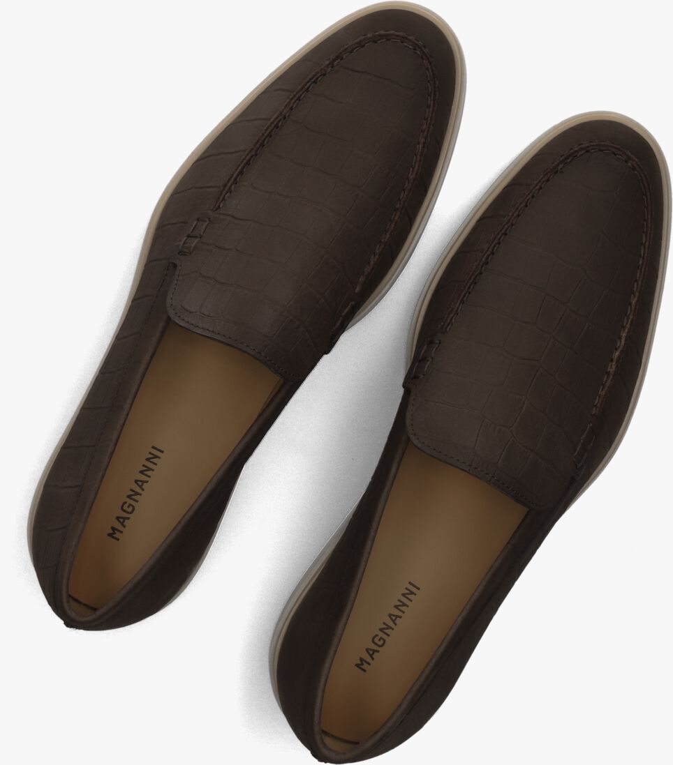 bruine magnanni lage sneakers 25117