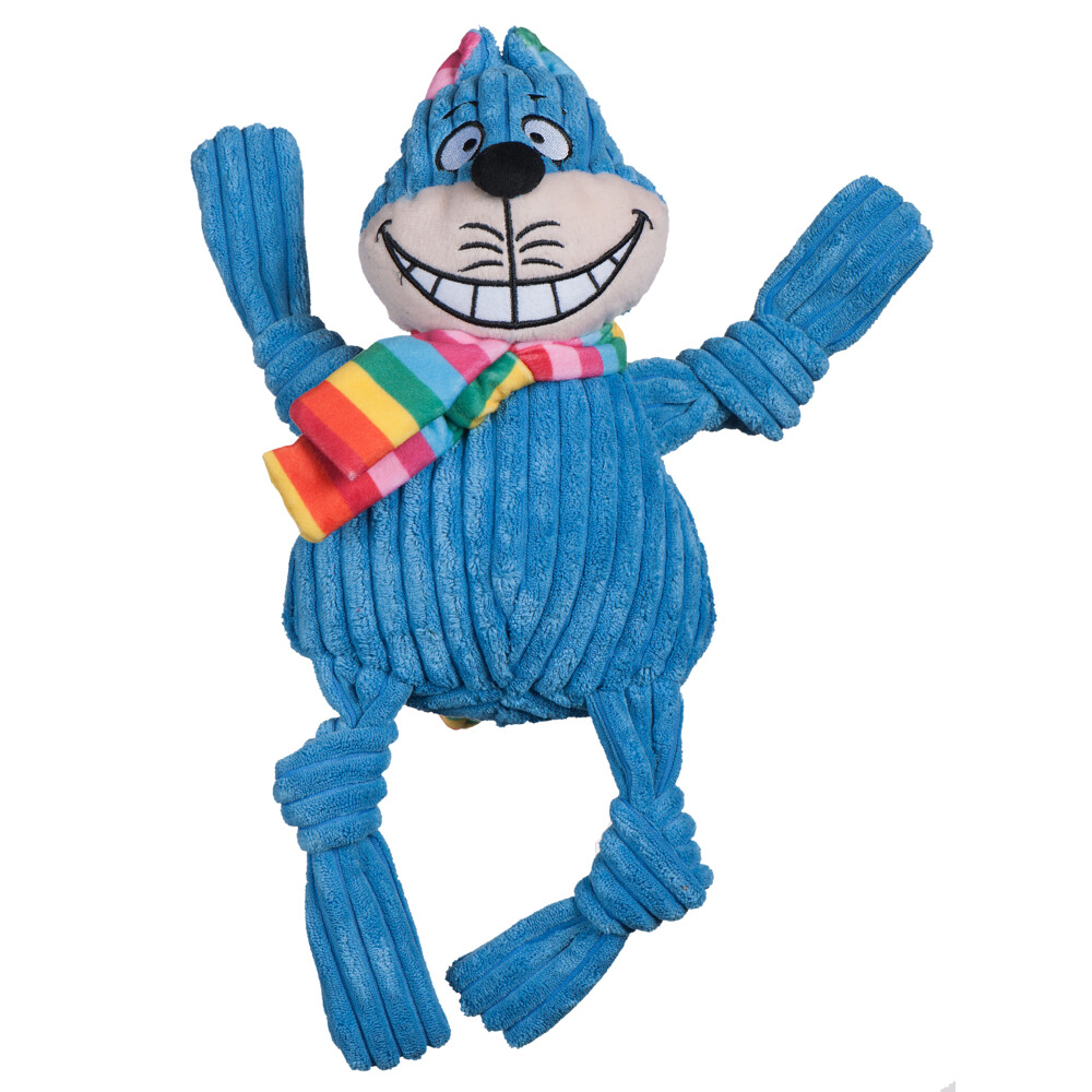 HuggleHounds Rainbow Cheshire Cat Knottie Large36 x 20 cm