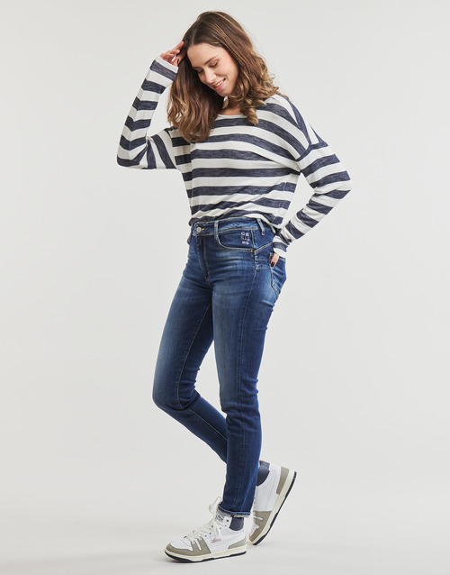 Only - ONLLIRA L/S STRING TOP JRS - Marine