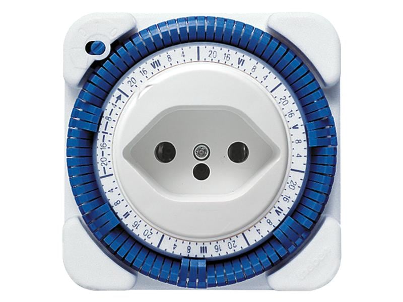 Theben-HTS Zeitschaltuhr Timer27 T12/T13 Mechanisch Analoge 1 Kanal Steckdosenschaltuhr