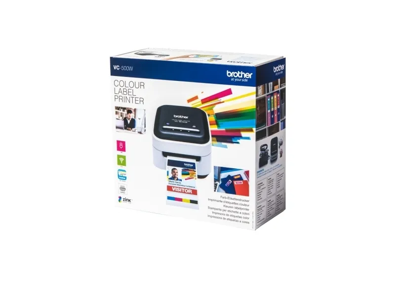 Brother VC-500W farve labelprinter wireless