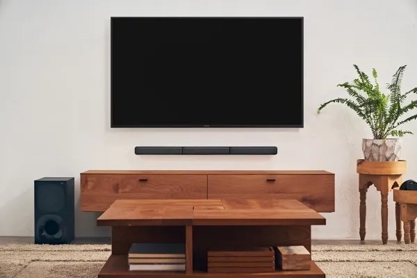 Sony HT-S40R - Lydbarsystem - til hjemmebiograf - 5.1-kanal - trådløs - Bluetooth - 600 Watt (Total)
