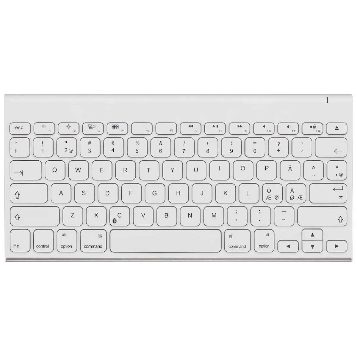 Sandstrøm Bluetooth-tastatur (hvit)