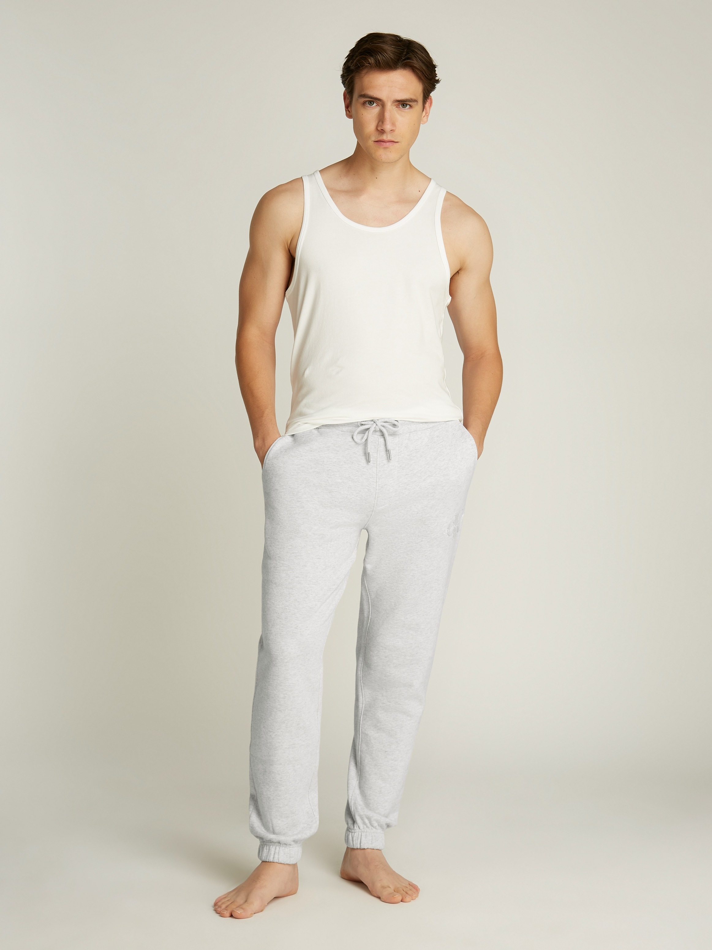 Calvin Klein Jeans Jogginghose »CHENILLE MONOLOGO SWEATPANT«  mit Logostickerei