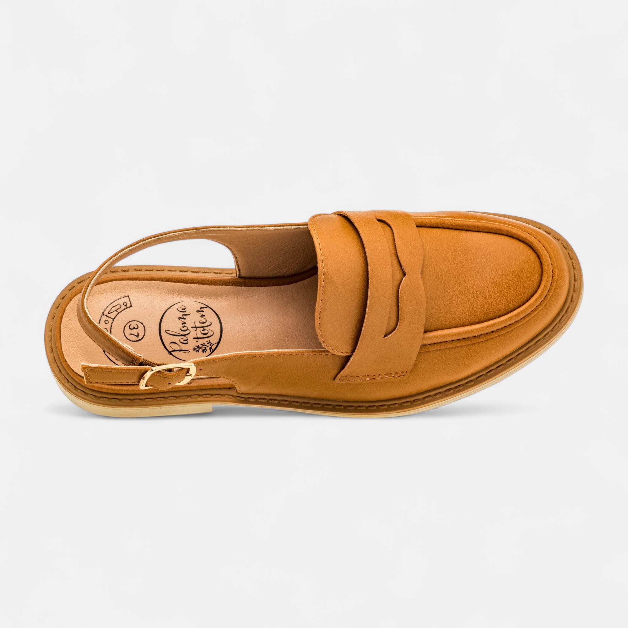 Mocassins Femme camel