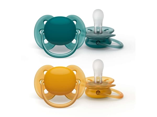 Philips AVENT ultra soft SCF091/04 smokk, Ultramyk, Ortodontisk, Silikon, Gutt/Jente