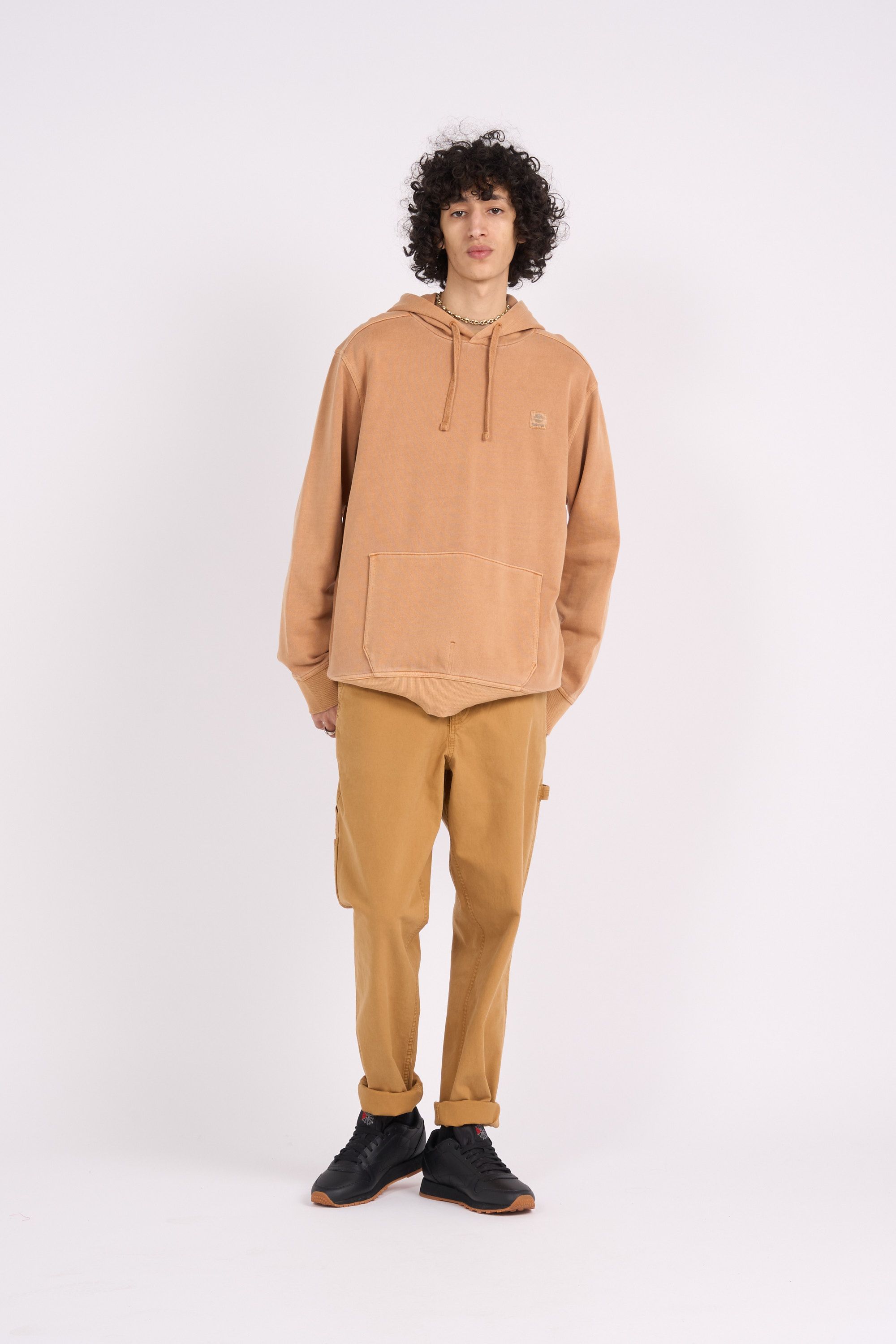 TIMBERLAND Hoodie GARMENT DYE H Beige