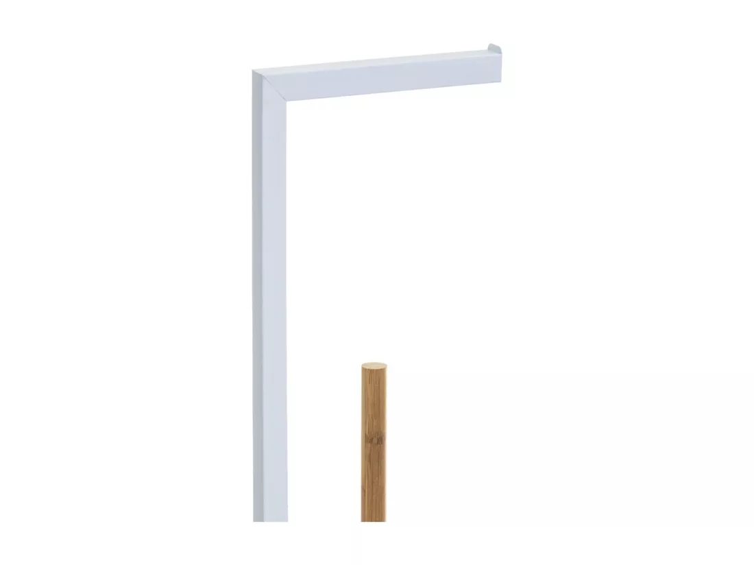 WELL HOME - Réserve papier toilette 'Natureo' blanc Ø20x64,5