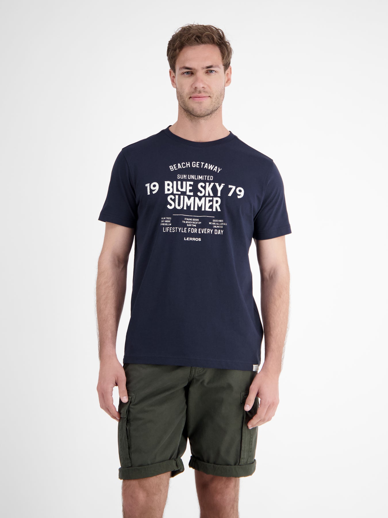 Herren T-Shirt mit Brustprint
