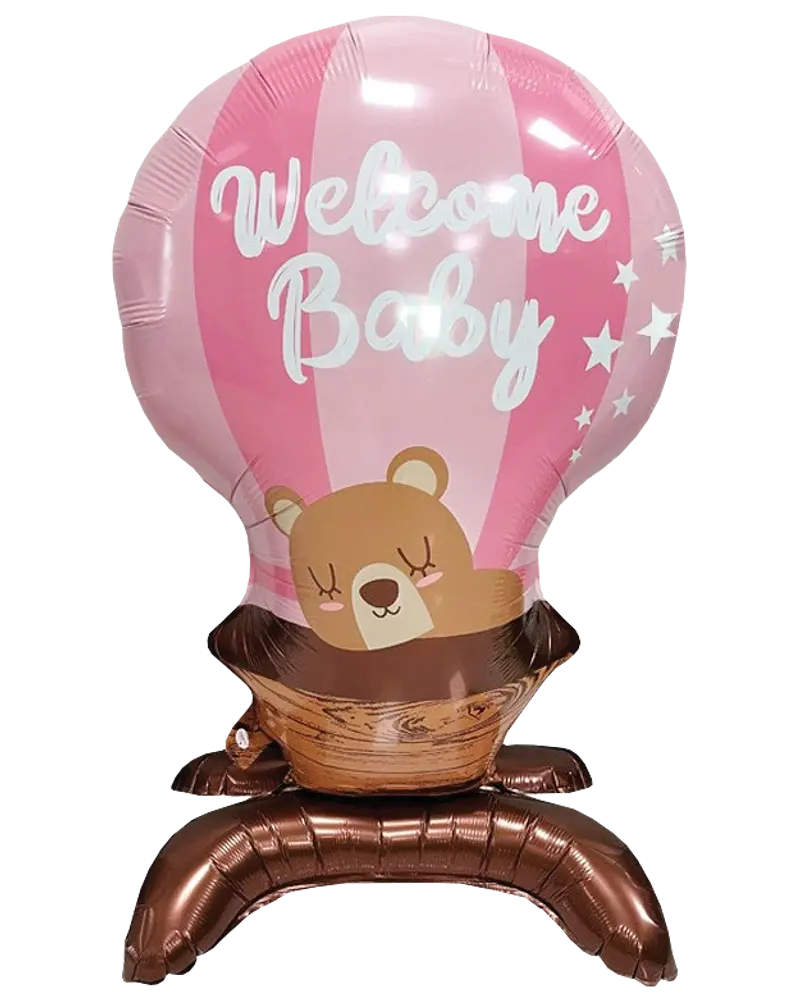 Folieballon på fod 66 cm - 