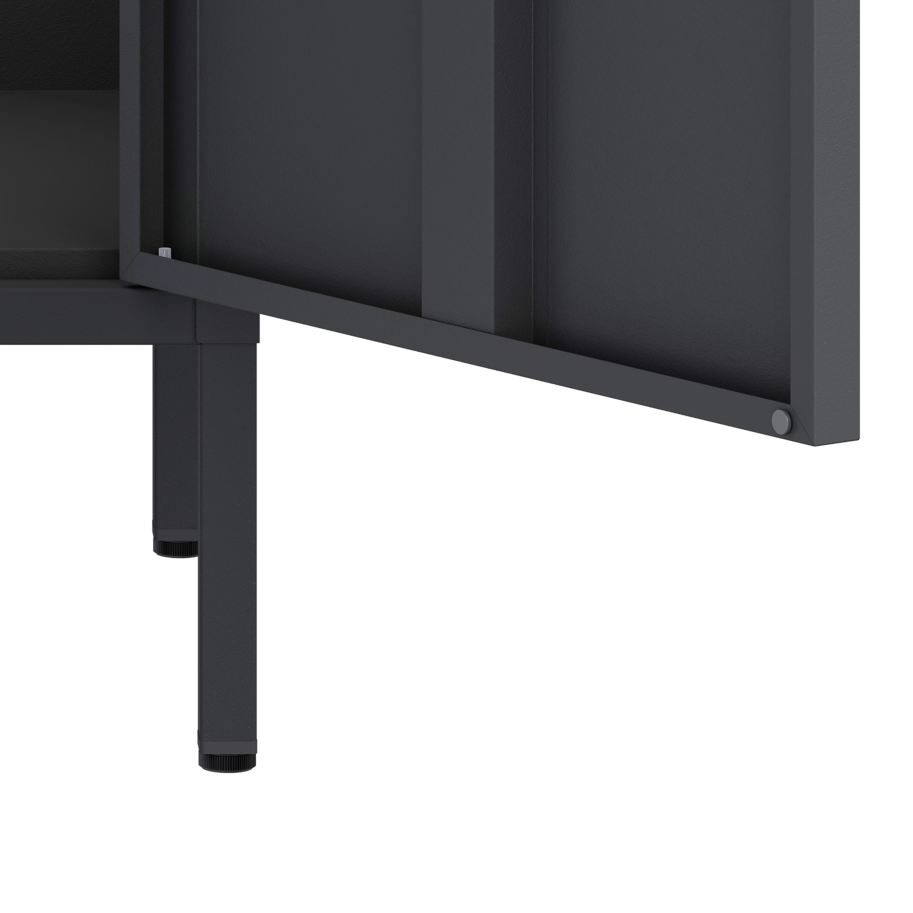 Nachttisch Metall AMET 40 x 76 cm schwarz