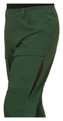 Pantalon de Randonnée Mammut Zinal Hybrid Vert - Short