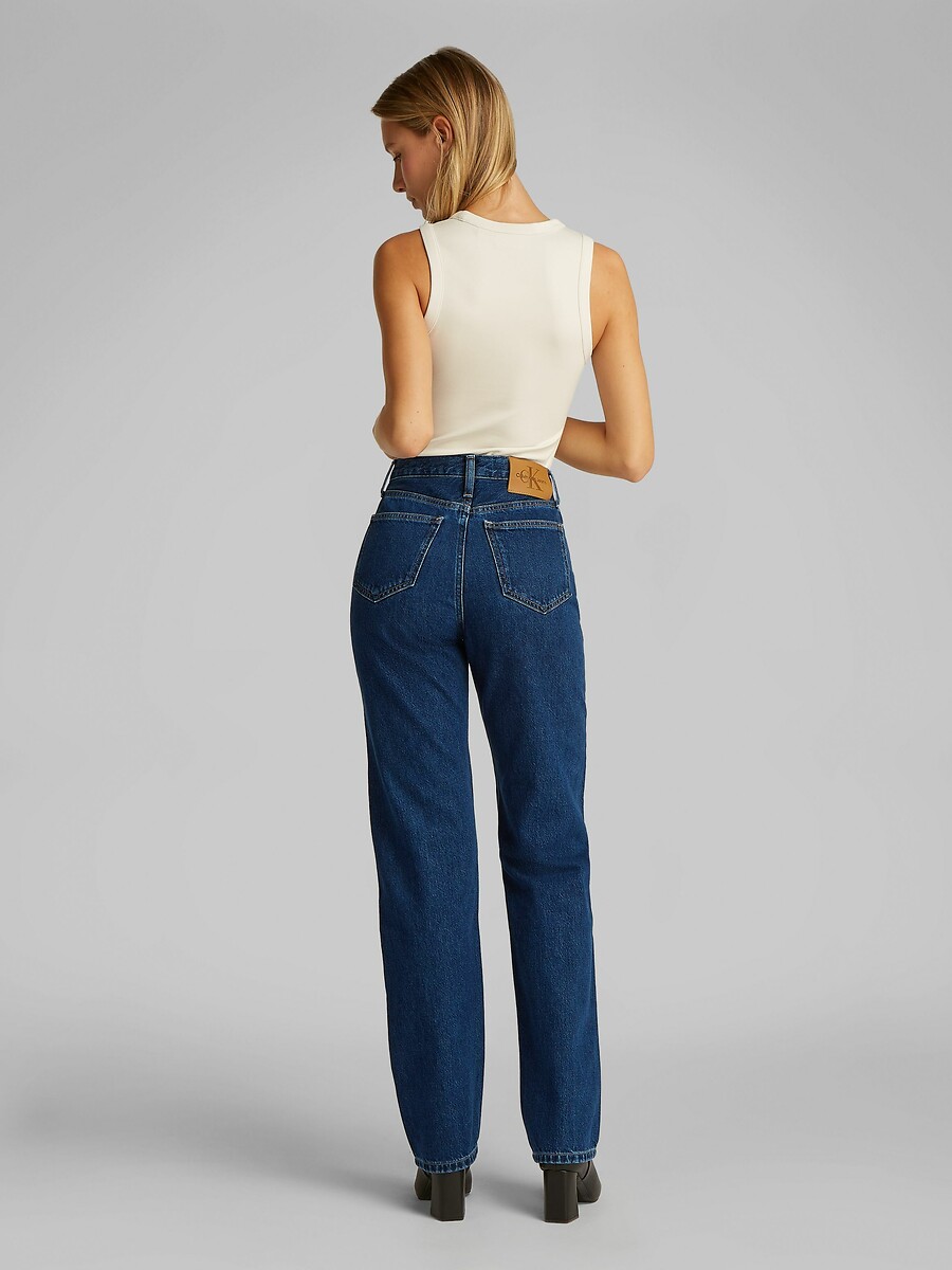 CALVIN KLEIN JEANS<br>Rechte jeans com hoge taille