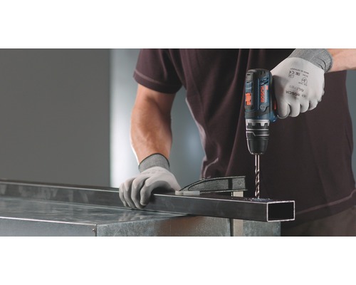 Bosch Professional GSR 12V-15 FC accuboormachine, inclusief 2 accu's (2,0 Ah), 4 opzetstukken en L-BOXX