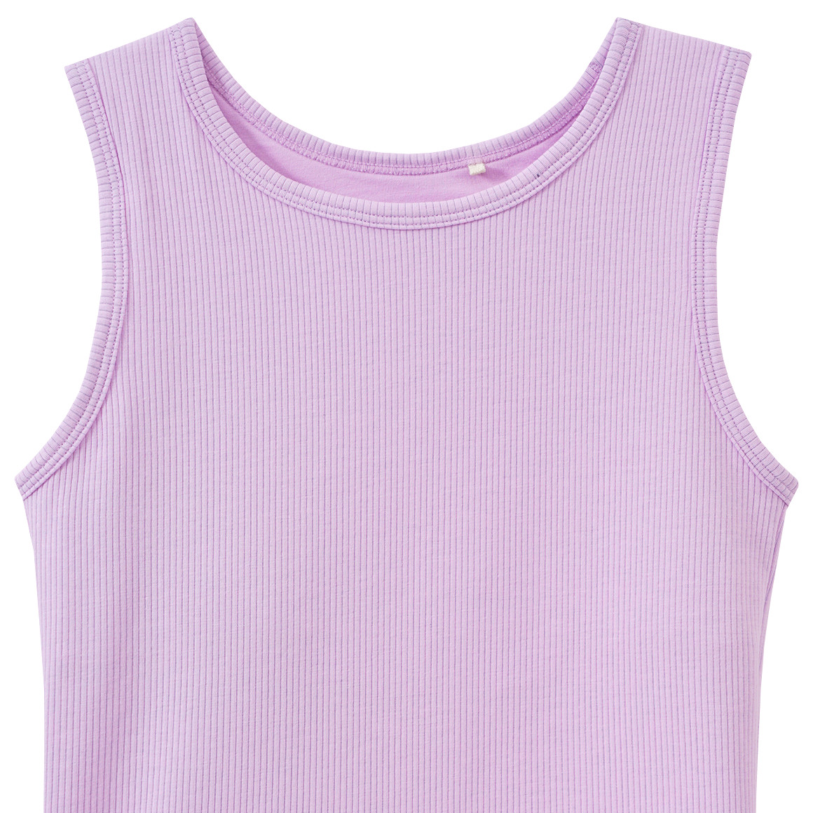 Beatwear Mädchen Sport-Top mit Rippstruktur helllila