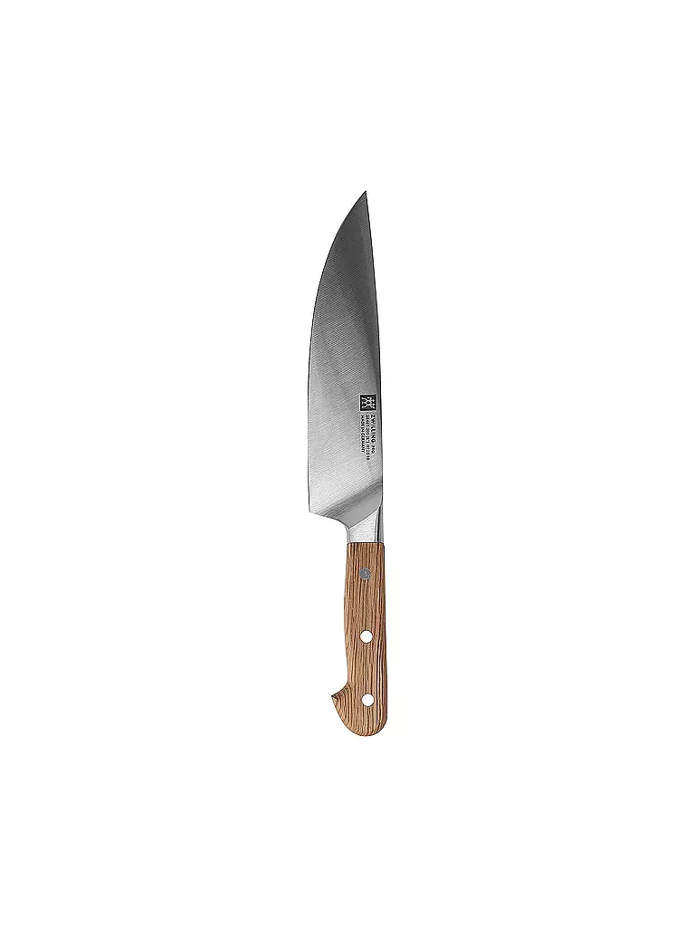 ZWILLING Messerset 3-teilig PRO WOOD Steineiche braun