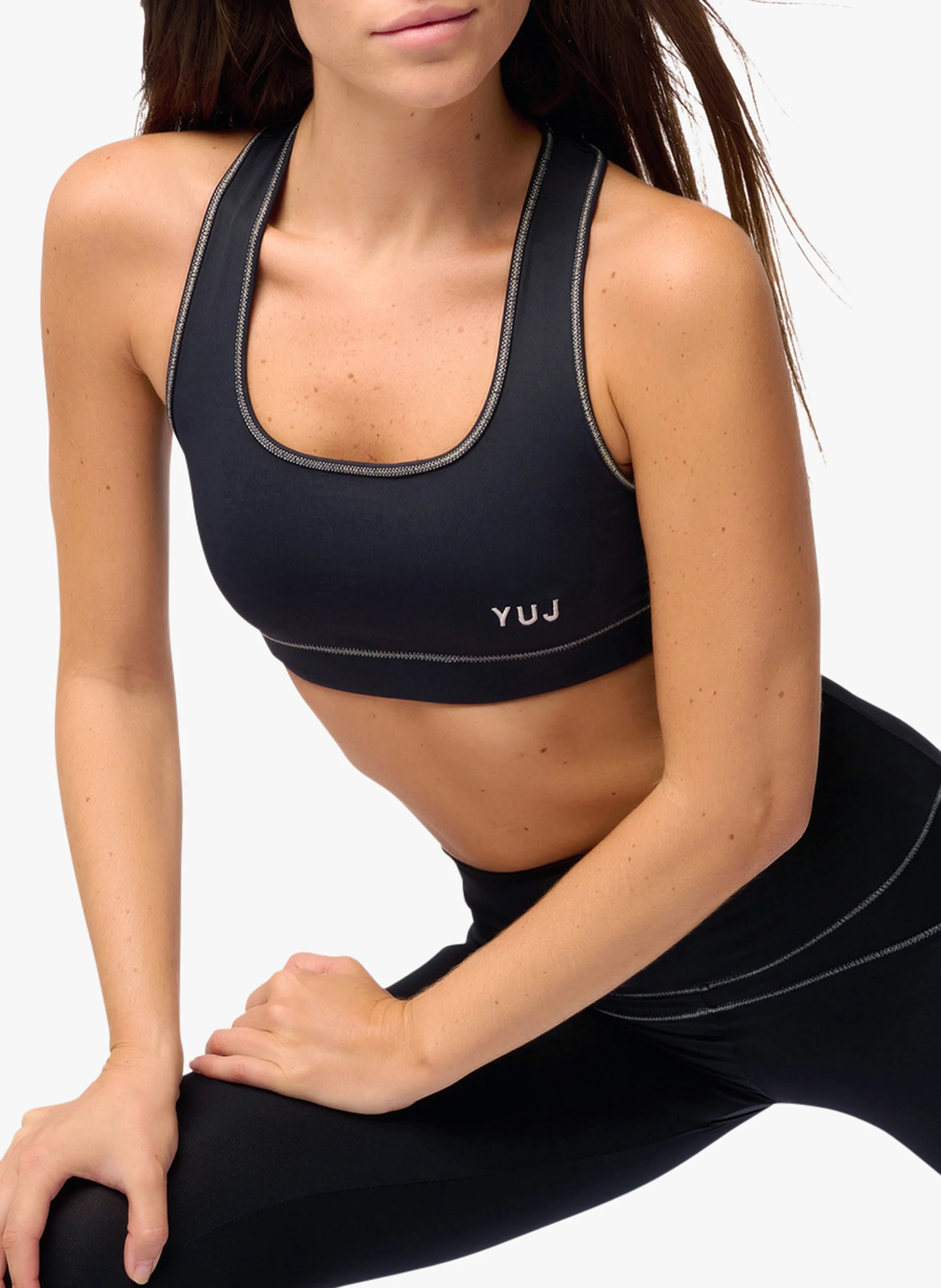 ANAHATA - Brassière de yoga sans armature | Noir