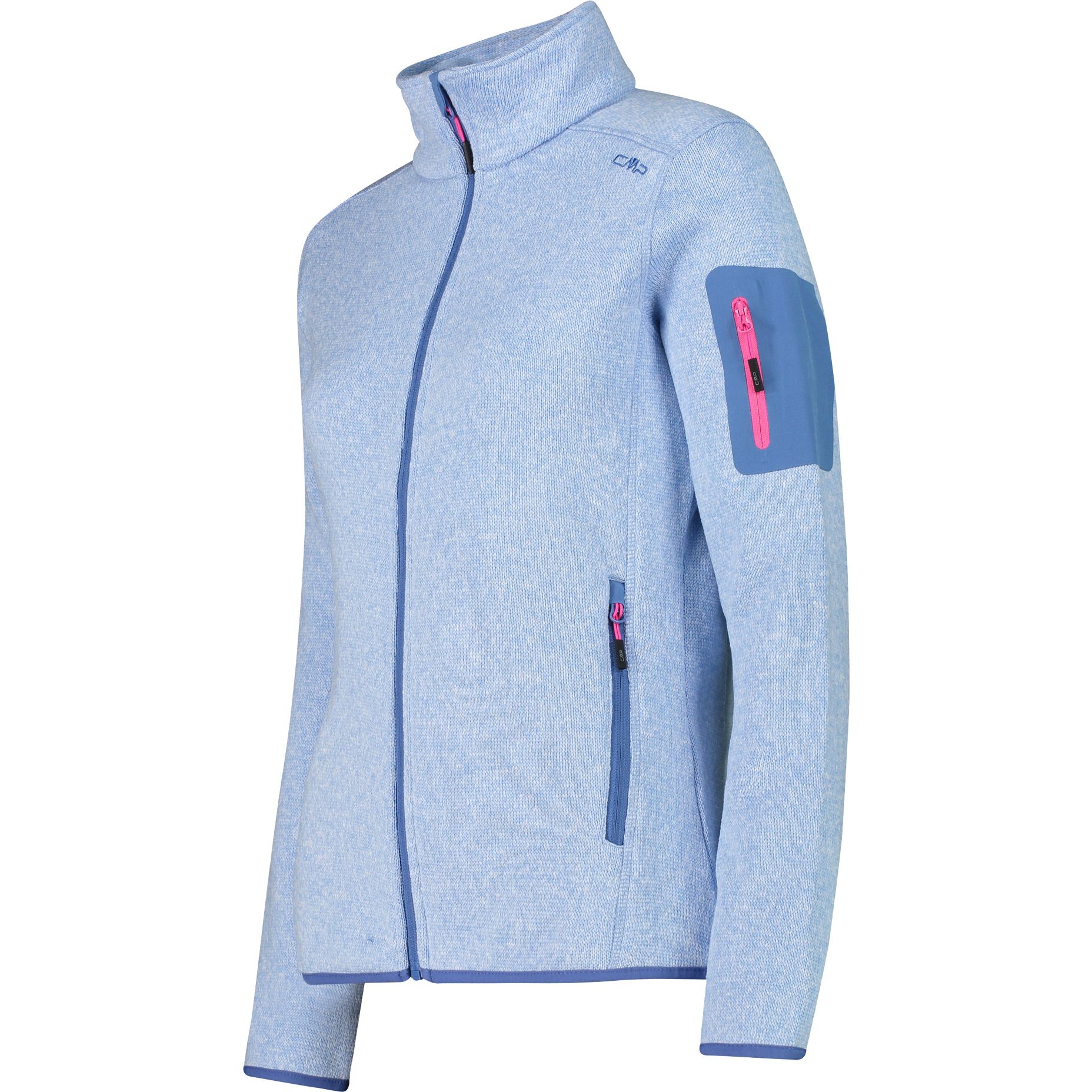 CMP Knit-Tech Fleecejacke Damen sky
